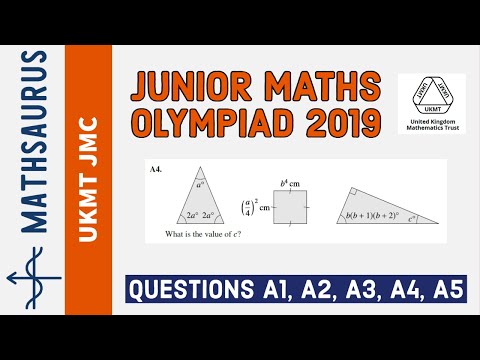 UKMT Junior Maths
