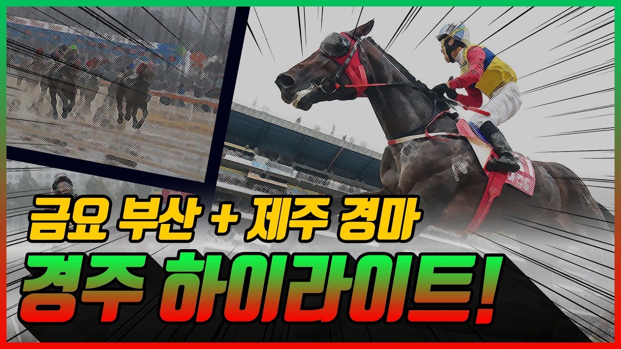 [금요 경마] 2026년 9월 18일 금요 경주 하이라이트 #경마 #한국마사회 #하이라이트
