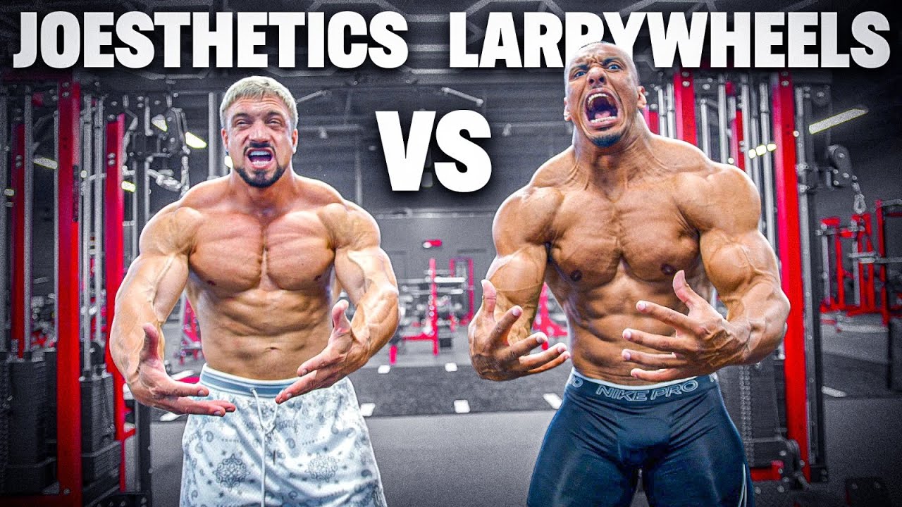 JOESTHETICS vs LARRYWHEELS Bodybuilding Workout! - YouTube