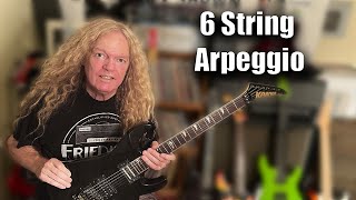 Free Guitar Lessons - 6 String Arpeggio
