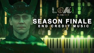 “History is Now” - Loki Season 2 Finale End Credit Music [Synthesia Piano Tutorial] screenshot 2