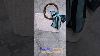 #crochet #handbag #fashionbags #stylish #casualbag #partywear #crocheting #crochetpatterns #diy