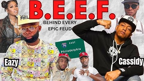 B.E.E.F. | The FULL STORY Of The RIVALRY Between Cassidy & Eazy the Block Captain‼️