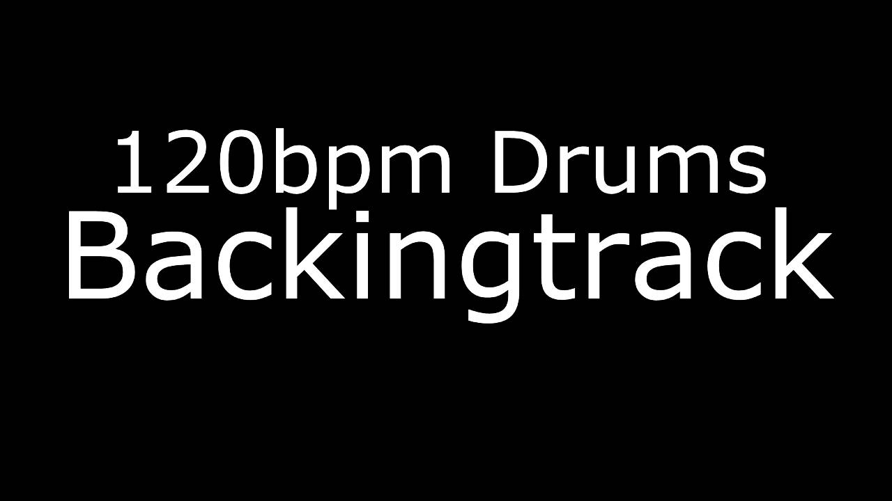 Metal Drums ONLY / 120BPM / DRUM BACKING TRACK YouTube
