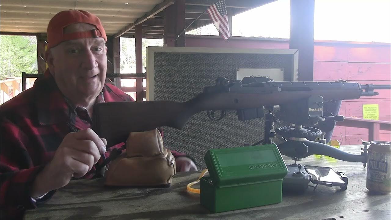 Glass Bedded Springfield Armory M1A Standard Walnut Range Test YouTube