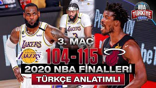 Lakers X Miami Heat 2020 Nba Finalleri 3. Maç Türkçe Anlatimli