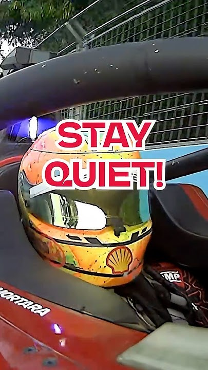 STAY QUIET! 🤬 | #FormulaE #Shorts