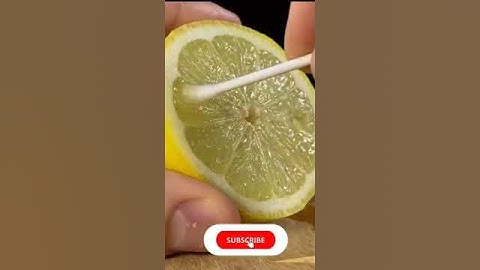 Lemon With Fire Experiment | Create invisible ink with lemon juice | Lemon Science #Shorts