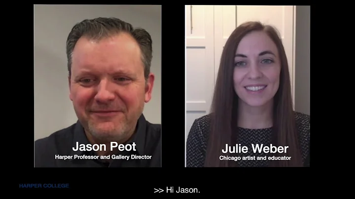 Julie Weber Interview with Jason Peot, Harper Coll...