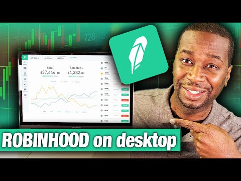 Robinhood Desktop App Tutorial - How to trade stocks and options