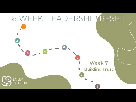 The Key to Building Trust at Work | Leadership Reset - Week 7