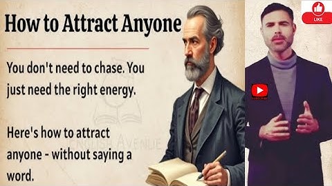 How to Attract Anyone Easily || Improve Your English Fluency ✅