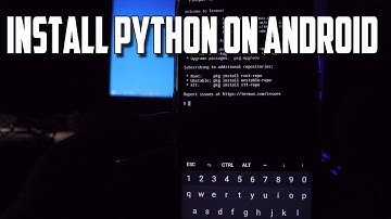 How To Install Python on Android using Termux