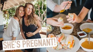 SISTER DAY in the life + Healthy Spring roll Recipe!