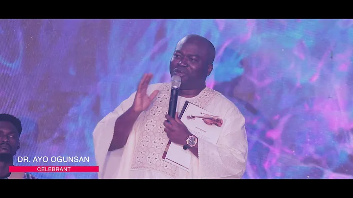 DR AYODELE OGUNSAN GOSPEL HYMNS & SONGS CONCERT SEASON 4 DR AYO OGUNSAN WELCOME ADDRESS