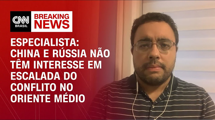 China e Rússia não têm interesse em escalada do conflito Irã x Israel, diz especialista | AGORA CNN