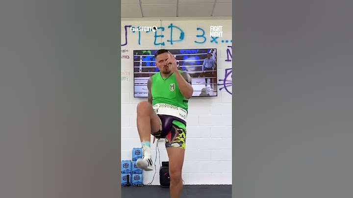 Oleksandr Usyk shows off his EPIC dancing as he trains for Daniel Dubois rematch #usyk #usykdubois2