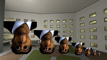 TOO MANY CRAZY OBUNGA BOTS FUN! #gmod #nextbots