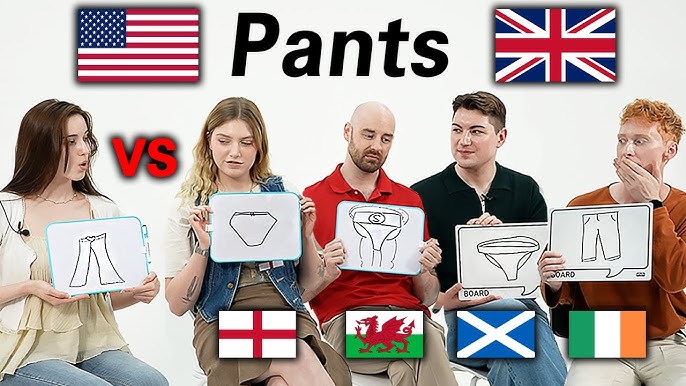 ENGLISH TIPS British Vs. American: Pants - Trousers 