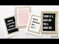 DIY Letter Board Cards and Paper Crafts Ideas