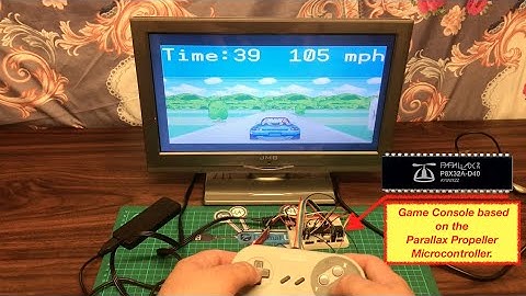 Retro-style Open-source Game Console based on the Parallax Propeller Microcontroller.