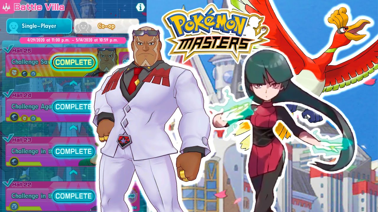 SABRINA & HO-OH ACTIVATE GOD MODE! VS SAWYER 3V9! | Pokemon Masters