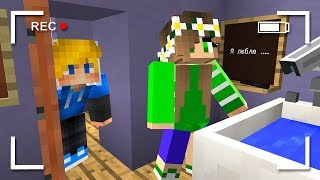 НУБ ПОДСМОТРЕЛ ЗА БАЛДИ В МАЙНКРАФТ ~ МОЯ ДЕВУШКА БАЛДИ ! ТРОЛЛИНГ НУБА MINECRAFT BALDI