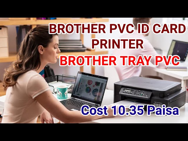 PVC Card Print from Brother Inkjet Printer 