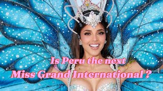This is my dream for Peru! Miss Grand Peru 🇵🇪 Luciana Fuster at Miss Grand International 2023