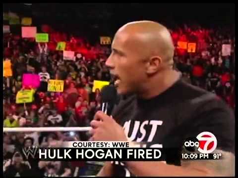 Hulk Hogan fired from WWE for racist comments