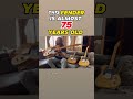 Almost 75 year old Fender  #vintageguitars #keithrichards #jeffbeck