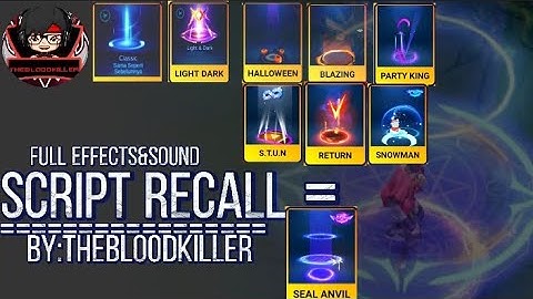 Script Recall Seal Of Anvil (Replacement 9) Full Effects&Sound