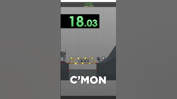 POLY BRIDGE: SPEEDRUN | #shorts | #polybridge