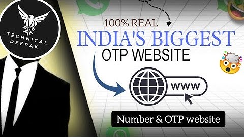 New OTP site😜/how to buy indian number/OTP bypass site/usa number buy/OTP bypass trick/OTP buy site