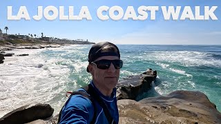 🌴👟WALKING WINDANSEA BEACH To VISTA POINT, LA JOLLA CALIFORNIA