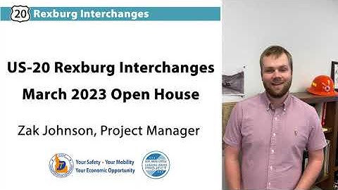 Welcome to the Rexburg Interchanges Meeting