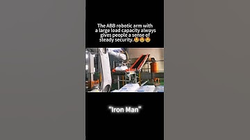 #robot #robots #technology #machine #machinery #robotarm #robotics #chinese #china #palletizer #fyp