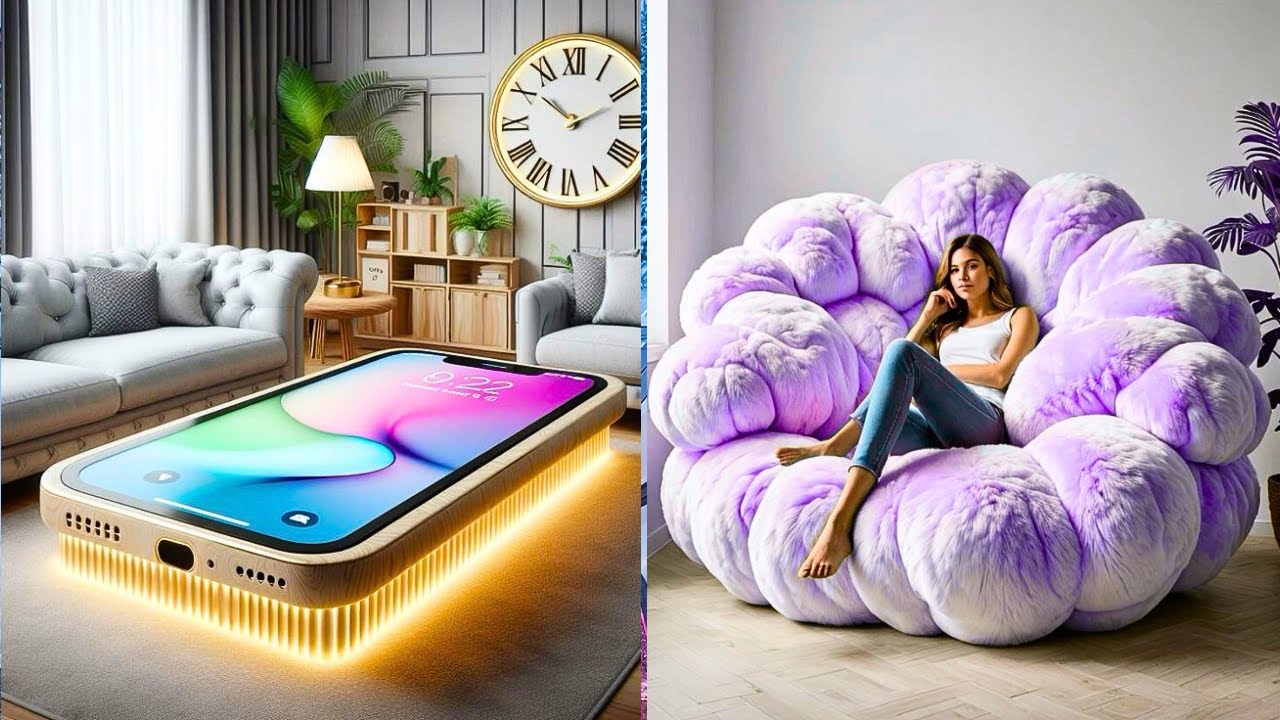 ⁣35+ FANTASTIC Luxury Furniture  & Clever Interior Design Ideas!