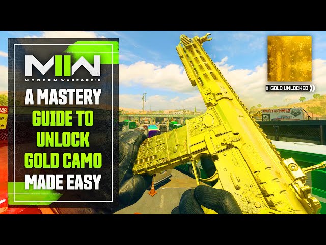 CoD Modern Warfare 2 (2022): Camo Unlock Guide