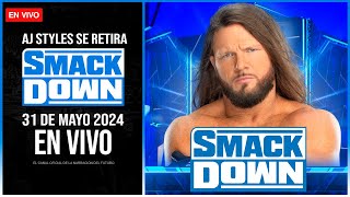 AJ STYLES SE RETIRA DE WWE en SmackDown 31 de Mayo 2024 EN VIVO | Español Latino | CODY RHODES screenshot 2