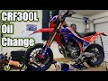 CRF300L Oil Change FAST &amp; EASY