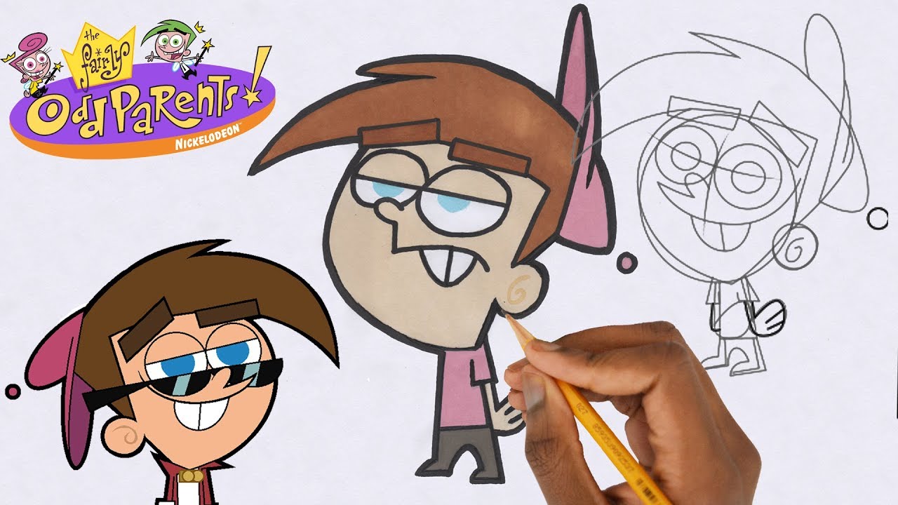 HOW TO DRAW TIMMY TURNER !, how to draw fairly oddparents, draw rappers as ...