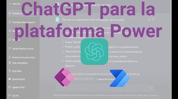 PowerApps y ChatGPT