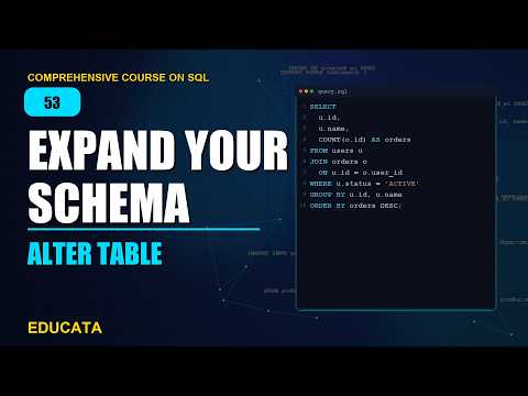 53. ADD COLUMN | Comprehensive Course on SQL