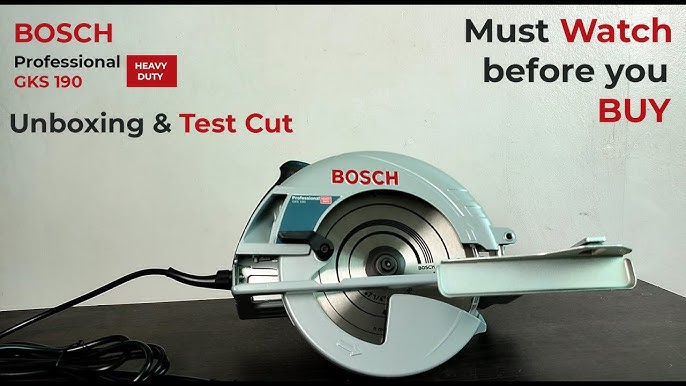 Bosch GKS 190 Professional, Heavy Duty Wood Cutter