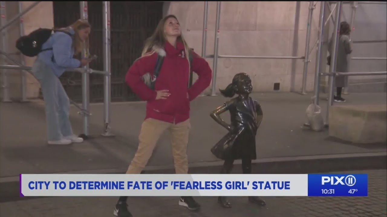 'Fearless Girl' statue faces unknown fate