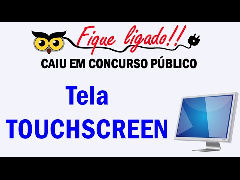 Tela touchscreen