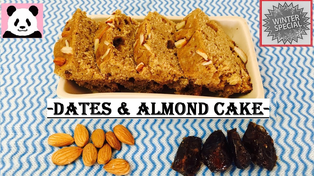 Dates and Almonds Cake Recipe | Traditional Christmas Cake | How to make Christmas Cake at home