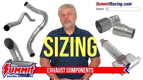 Intro to Exhaust Component Sizing and Fitting