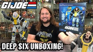 Deep Six GIJOE Classified Series Unboxing & Review!